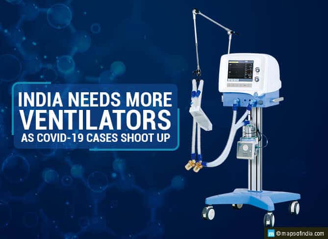 How Many Ventilators are There in India as COVID-19 Cases Spike?