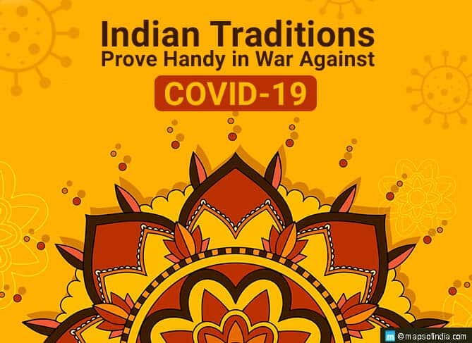 Indian Traditions Prove Handy in War Against COVID-19