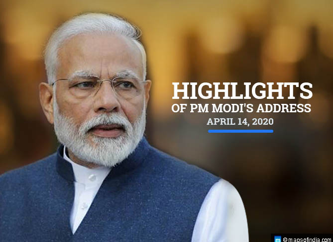 PM Modi Announces Extension of Lockdown PM Modi Extends Lockdown till May 3; Relaxations for the Daily Wagers on Way