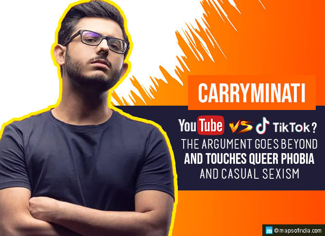 CarryMinati: YouTube Vs Tik Tok? The Argument Goes Beyond and Touches Queer Phobia and Casual Sexism