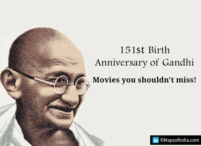 151st Birth Anniversary of Gandhi: Movies You Shouldn't Miss!