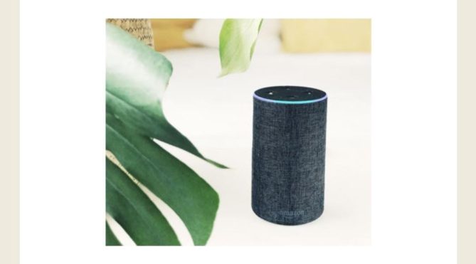 Which AI assistant is present in this device by Amazon