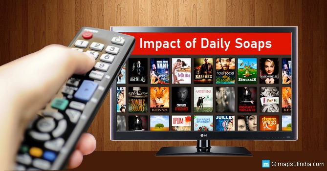 Watching TV daily soaps impact of society