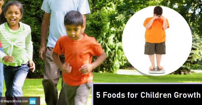 Foods that helps for good children growth.