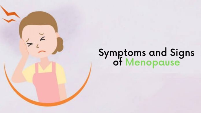 Menopause signs and symptoms