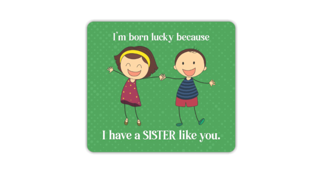 Mousepad for Rakhi gifts