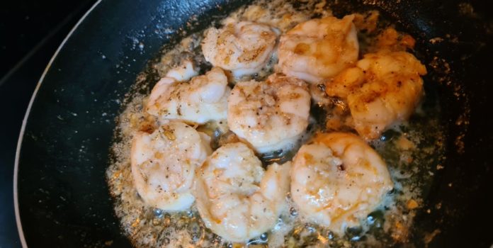 Butter Garlic Prawns