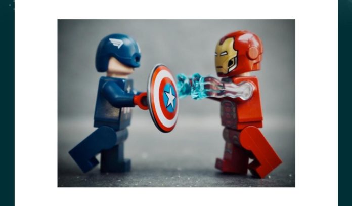 This is the rec-reation of a fight between two famous Marvel characters, seen in which movie Amazon Quiz