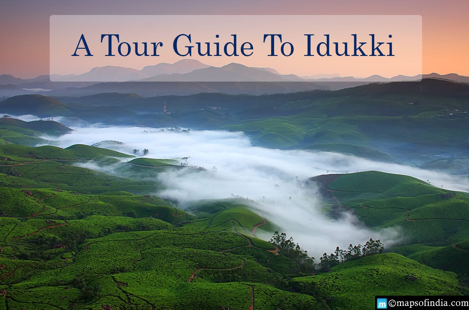 idukki tourist map