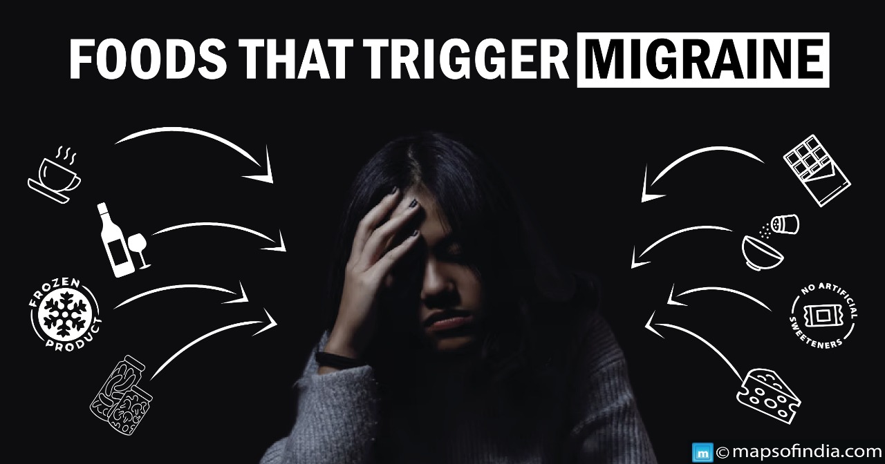 Know about the foods that trigger Migraine