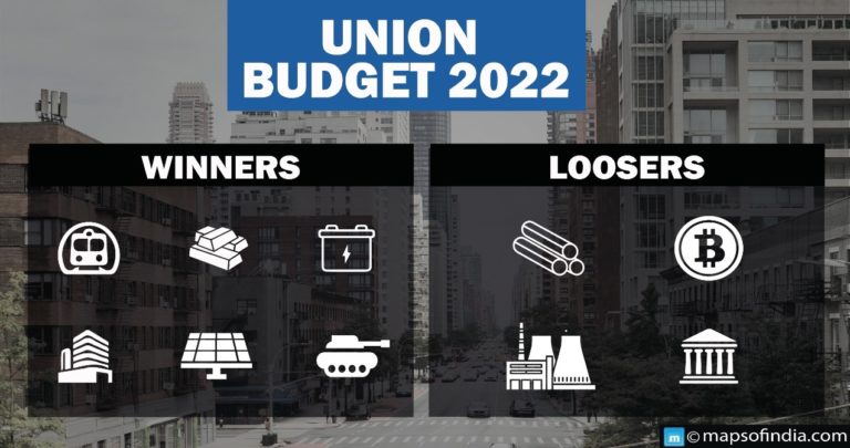 Know about the Winners and the Losers of Union Budget 2022 Know about the Winners and the Losers of Union Budget 2022