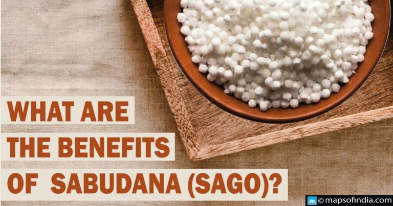 What are the benenfits of Sabudana (Sago)?