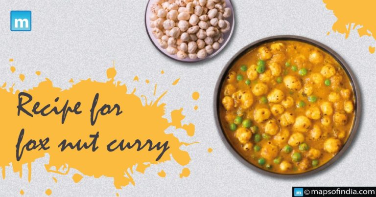 Recipe for Fox nut curry