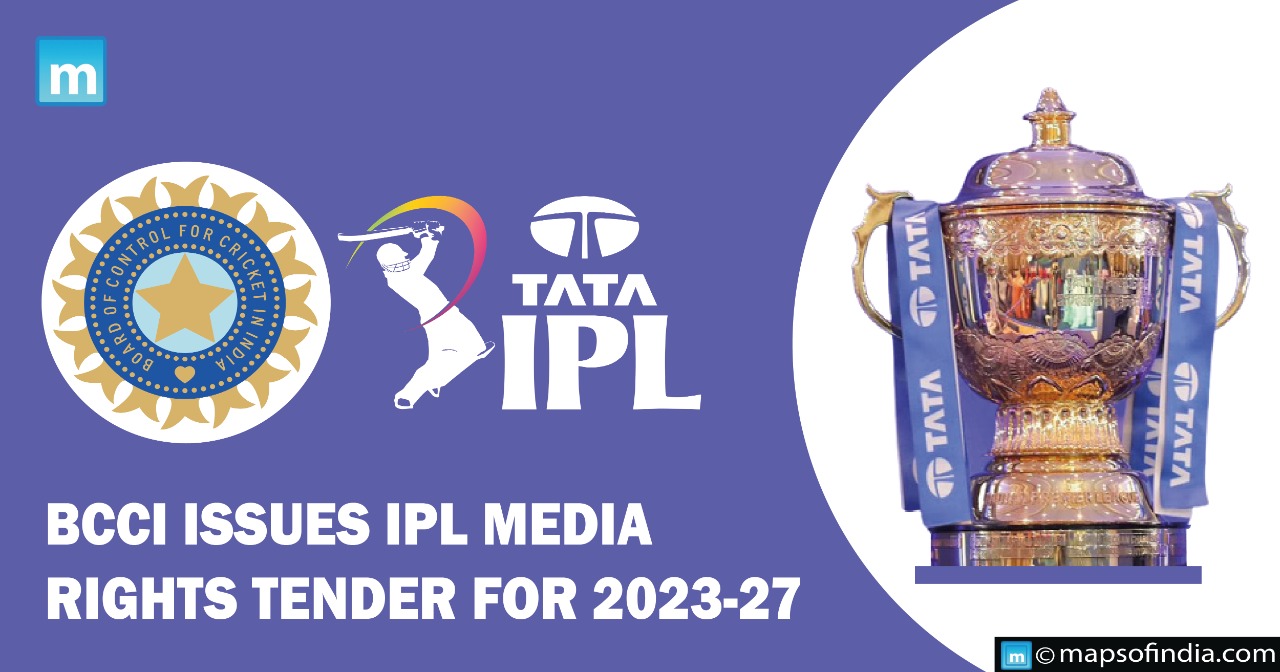 IPL Media Rights BCCI issues tender, announces eauction from June 12