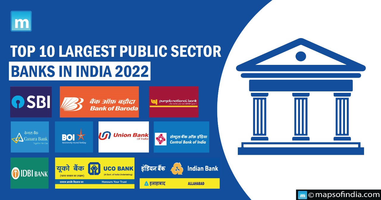 Which is the 7th largest public sector banks in India?