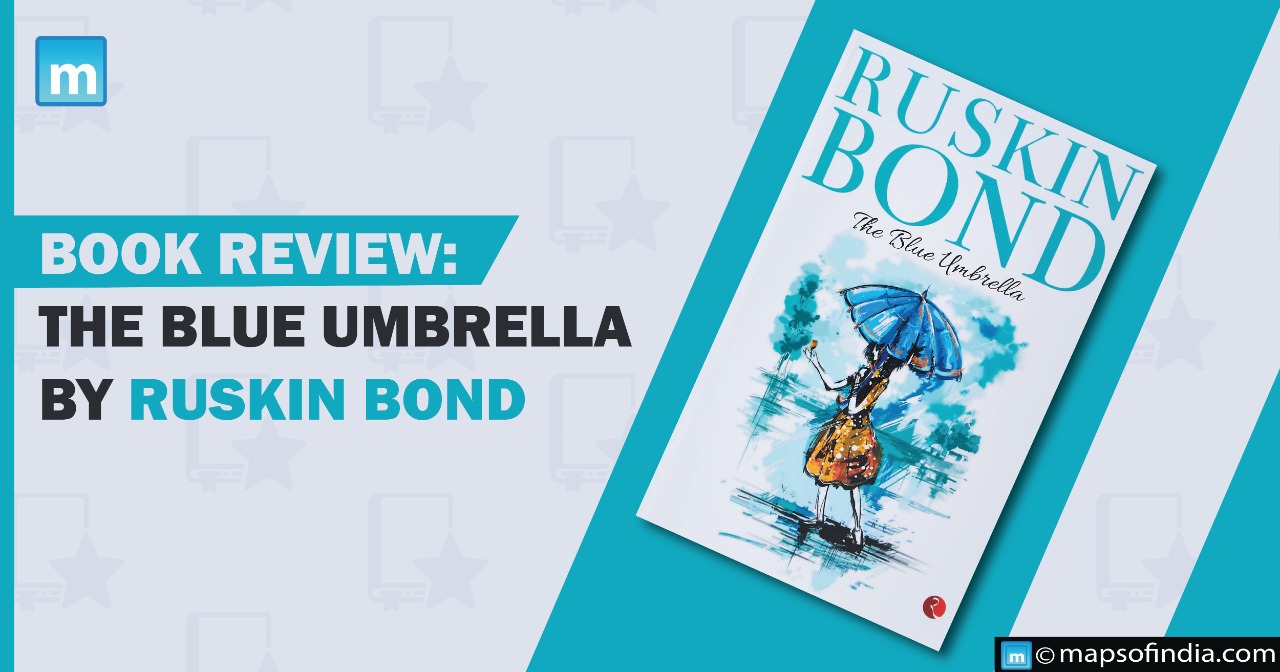 the blue umbrella book review in 100 words pdf