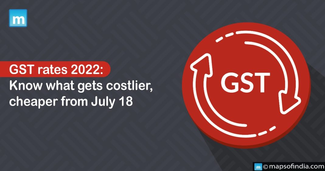 GST rates 2022 Know what gets costlier, cheaper from July 18 banking