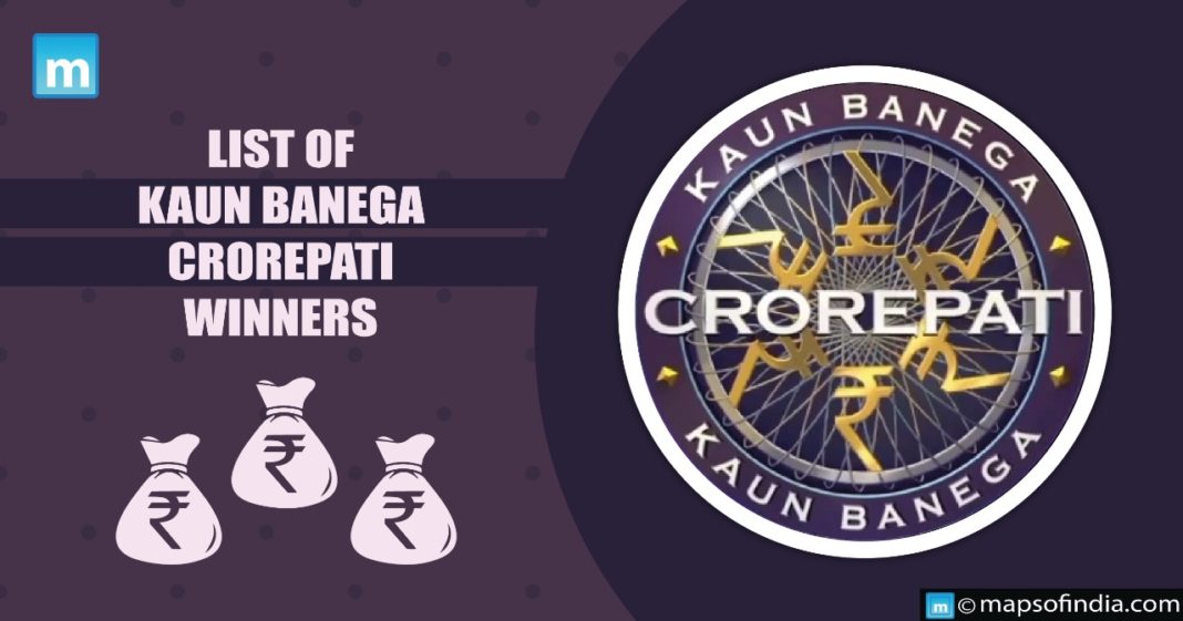 List of Kaun Banega Crorepati Winners Actors
