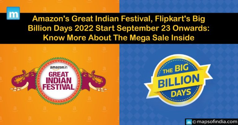 Amazon’s Great Indian Festival, Flipkart’s Big Billion Days 2022 Start September 23 Onwards; Know More About The Mega Sale Inside Amazon’s Great Indian Festival, Flipkart’s Big Billion Days 2022 Start September 23 Onwards; Know More About The Mega Sale Inside