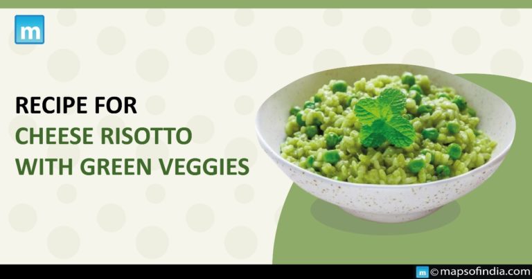 Recipe for Cheese Risotto With Green Veggies