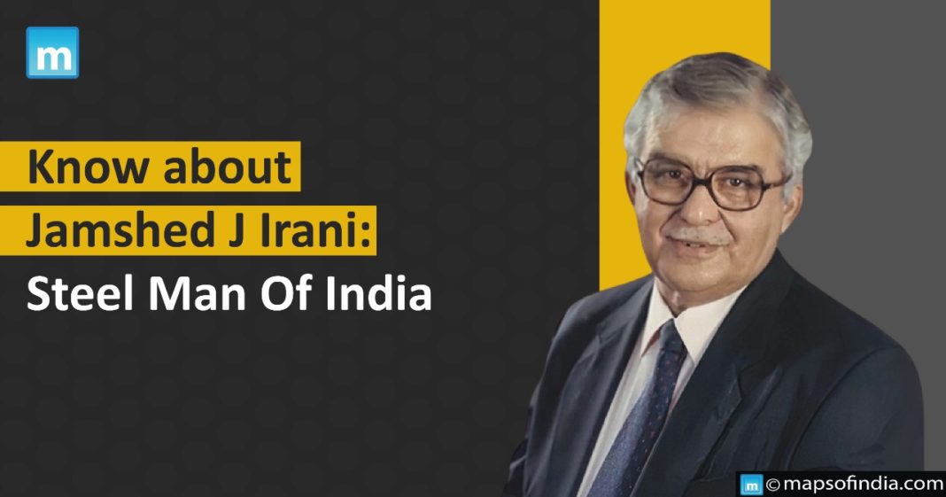 Know About Jamshed J Irani Steel Man of India Education Blogs