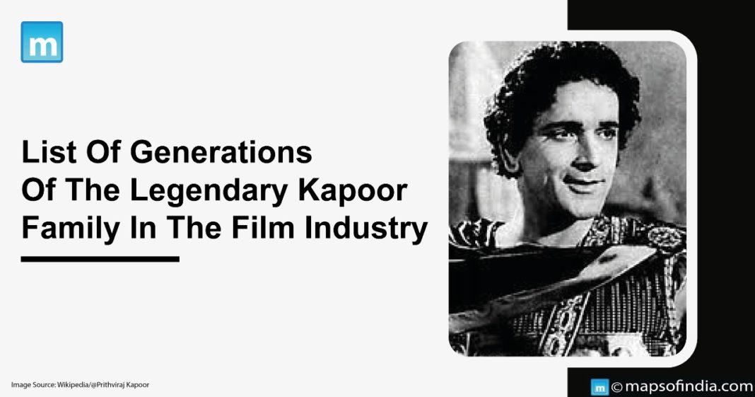 List Of Generations Of The Legendary Kapoor Family In The Film Industry