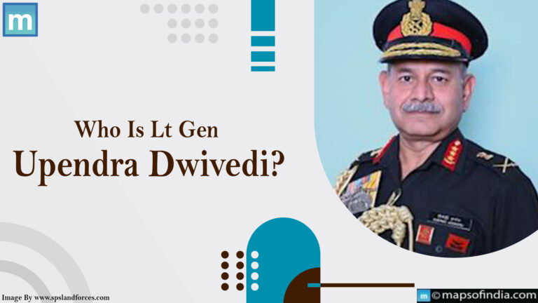 Who Is Lt Gen Upendra Dwivedi?