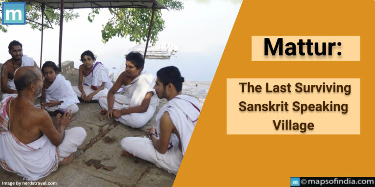 Mattur: The Last Surviving Sanskrit Speaking Village