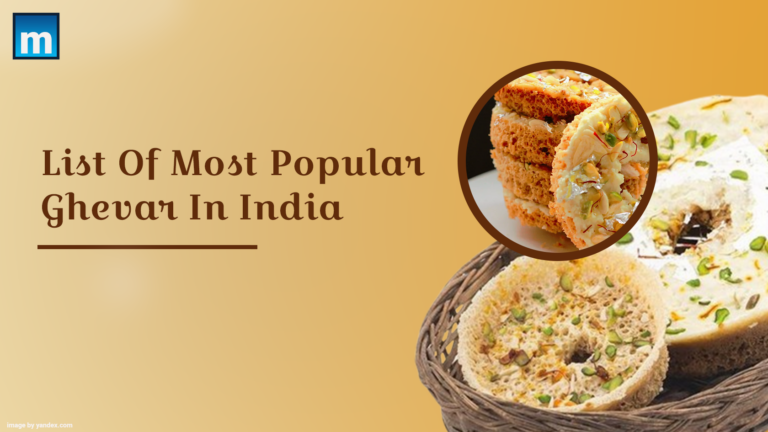 List Of Most Popular Ghevar In India