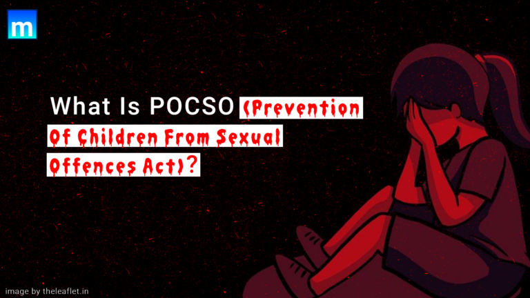 What Is POCSO (Prevention Of Children From Sexual Offences) Act?