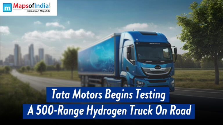 Tata Motors Begins Testing A 500-kilometer-Range Hydrogen Truck On Road