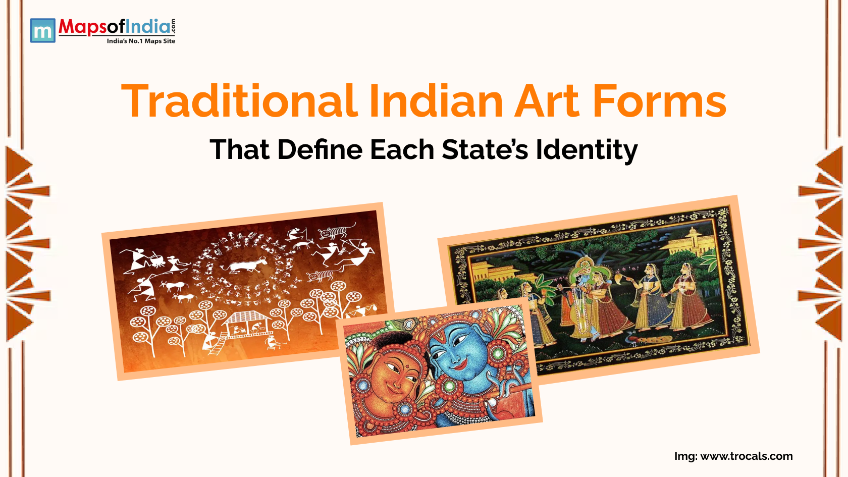 Traditional Indian Art Forms that define each state's identity