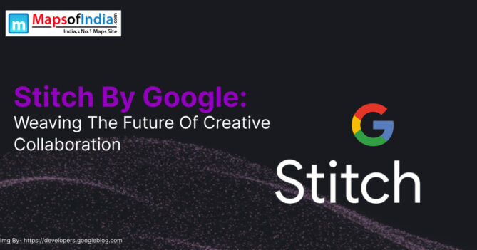 Interface of Stitch by Google showcasing creative tools