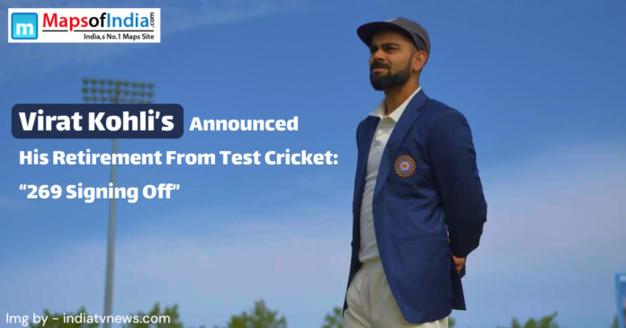 Virat Kohli bids farewell to Test cricket.