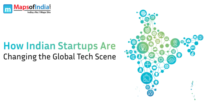 Indian startup team brainstorming innovative tech solutions.