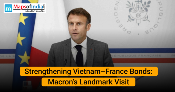 Macron and Vietnamese leaders strengthen ties in Hanoi visit.