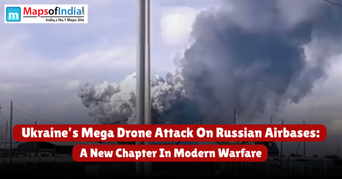 Ukraine’s drone attack on Russian airbases, a new era of modern warfare.