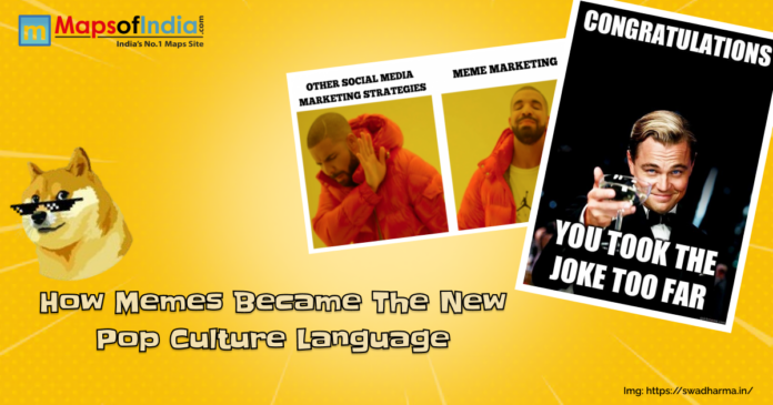Funny memes illustrating how memes shape digital communication.