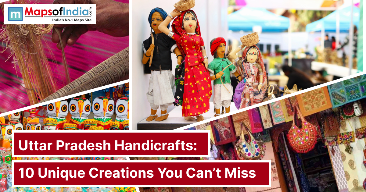 Explore 10 Stunning Handicrafts of Uttar Pradesh