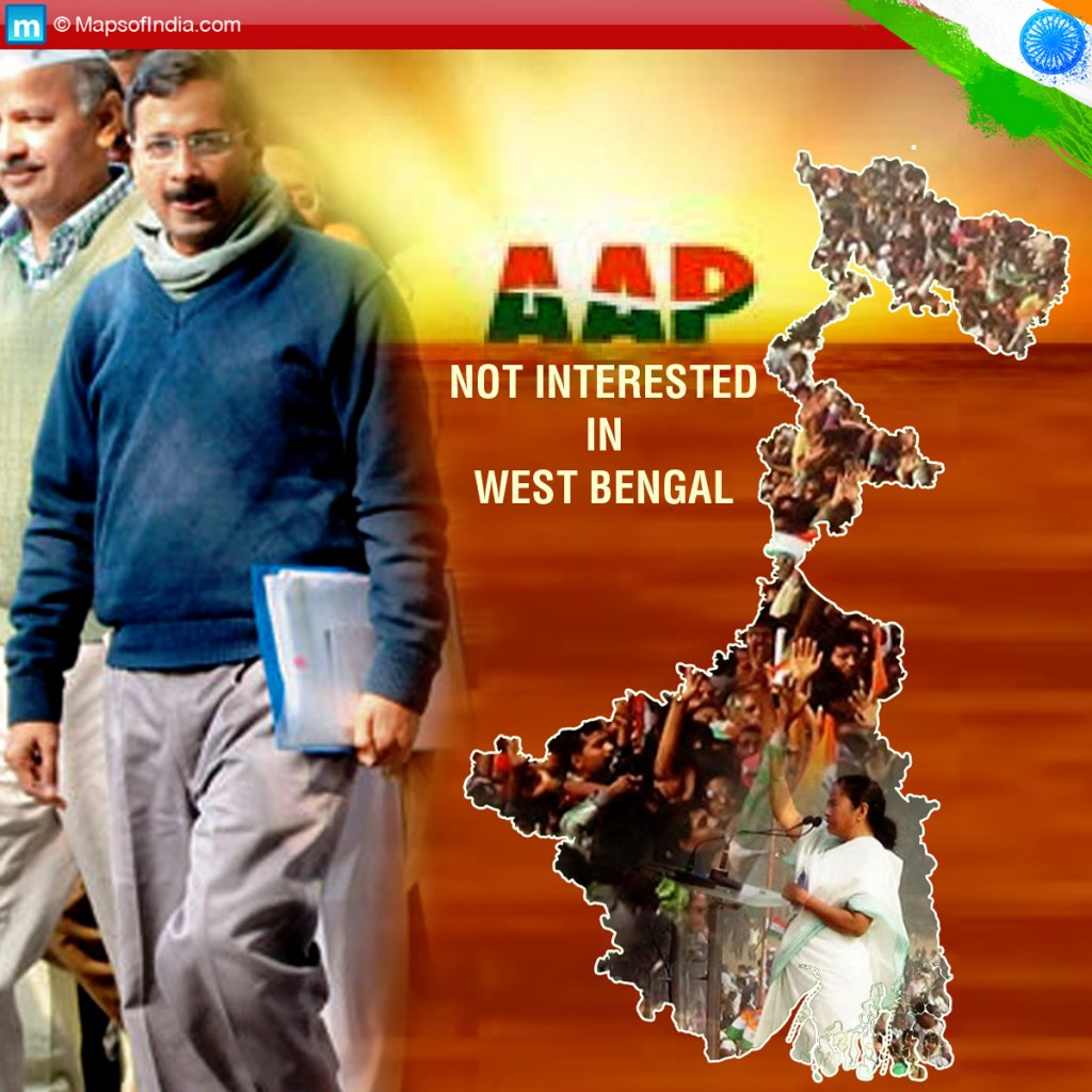 AAP unlikely to field candidates in Bengal