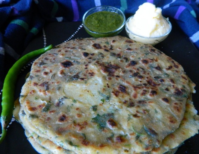 Aaloo Methi Paratha