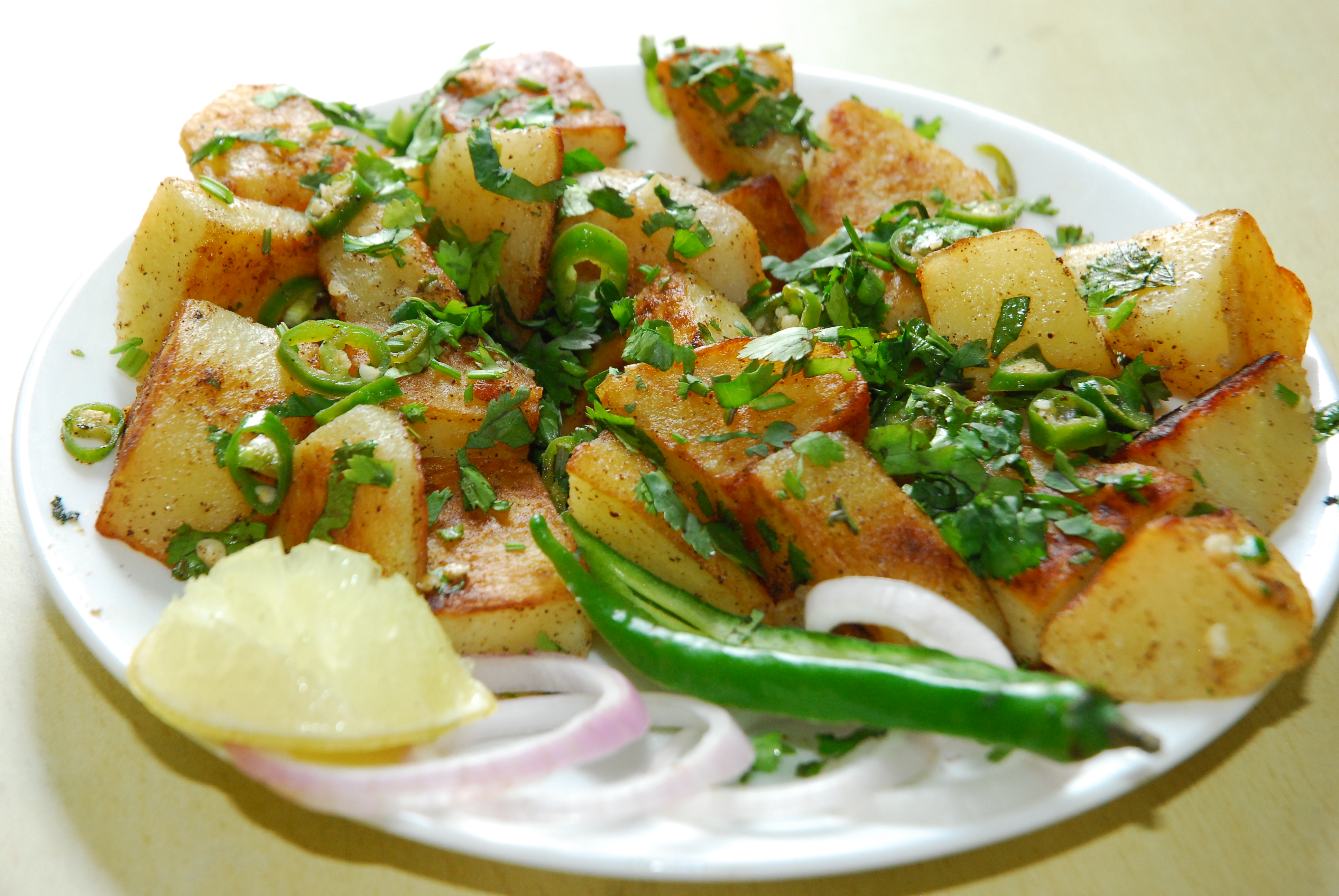 Aloo Chaat - Reinvented