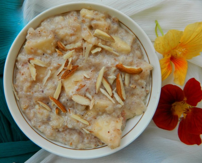 Apple Banana Porridge Recipe - Beverages Recipes