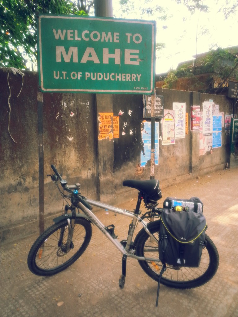 Arriving at Mahe, Puducherry