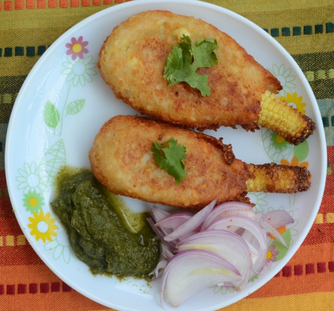 Bhutta Tangri Kebab