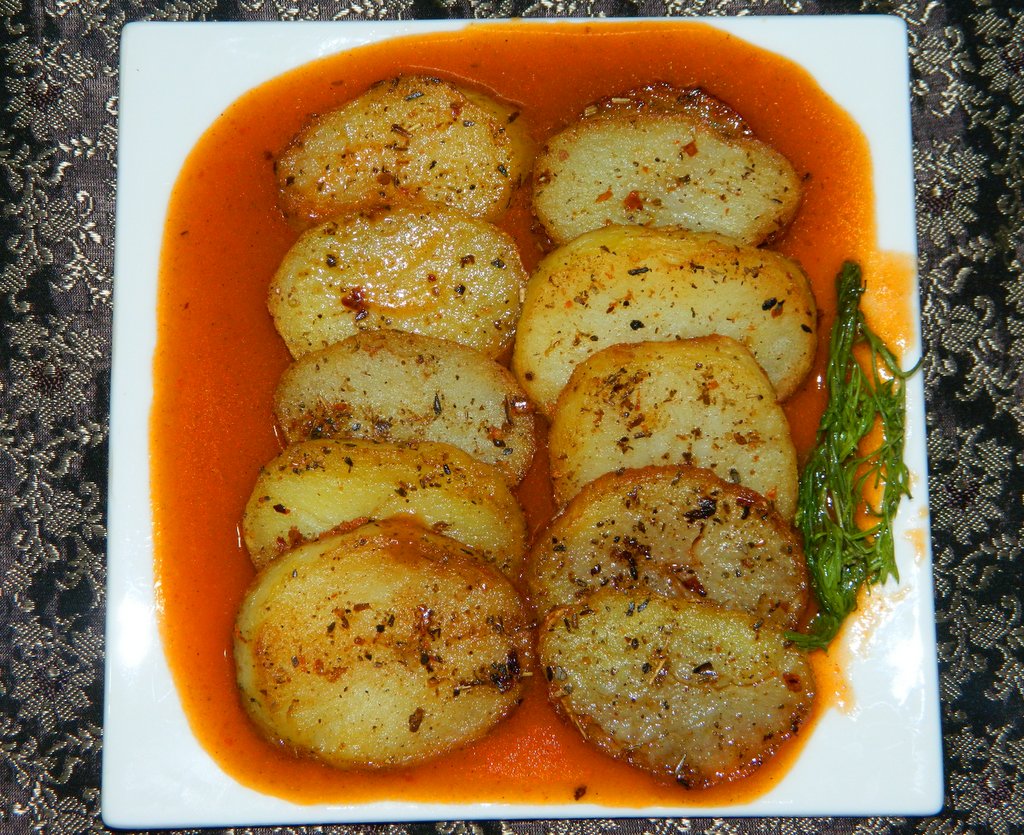 Crispy Potato In Tangy Sauce