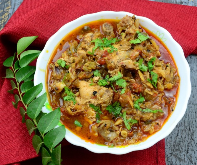 Curry Leaf Pepper Chicken