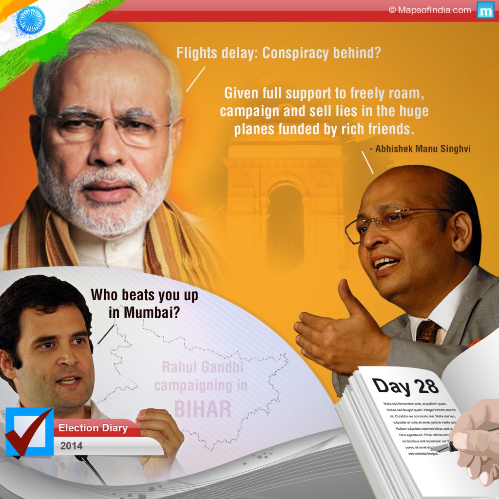 General Elections 2014 Diary -  Day 28
