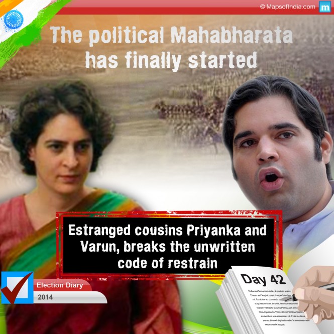 Priyanka Gandhi and Varun Gandhi - Political Mahabharata