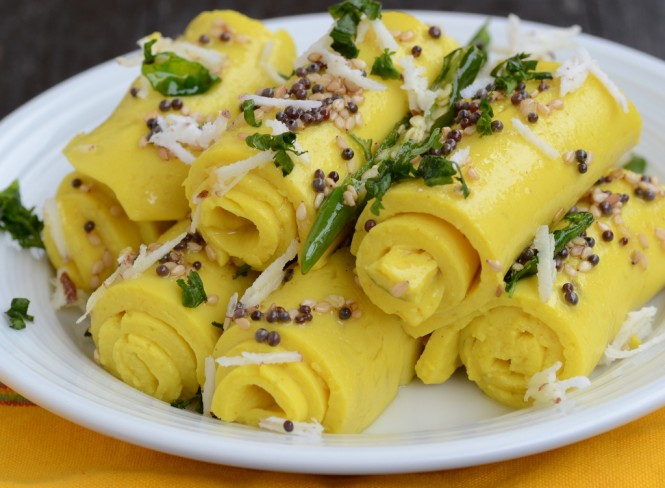 Gujrati Khandvi